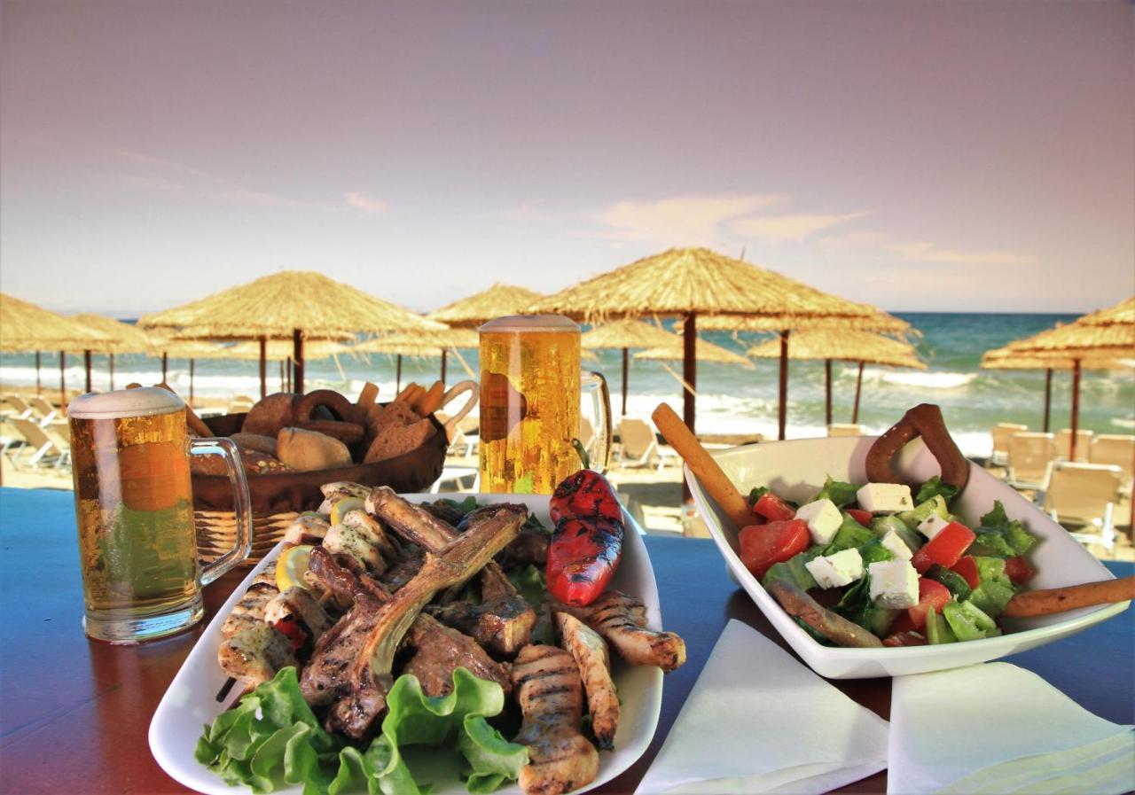 Dedalos Beach Hotel Sfáka Buitenkant foto